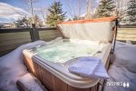 Soak in the Private Hot Tub Aprs Ski